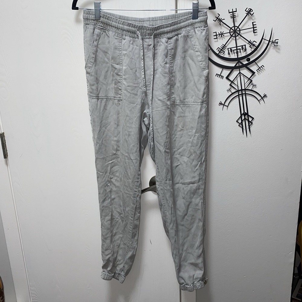 Thread Supply Women's Joggers Pants Chambray Soft Tincel Lyocell Pockets